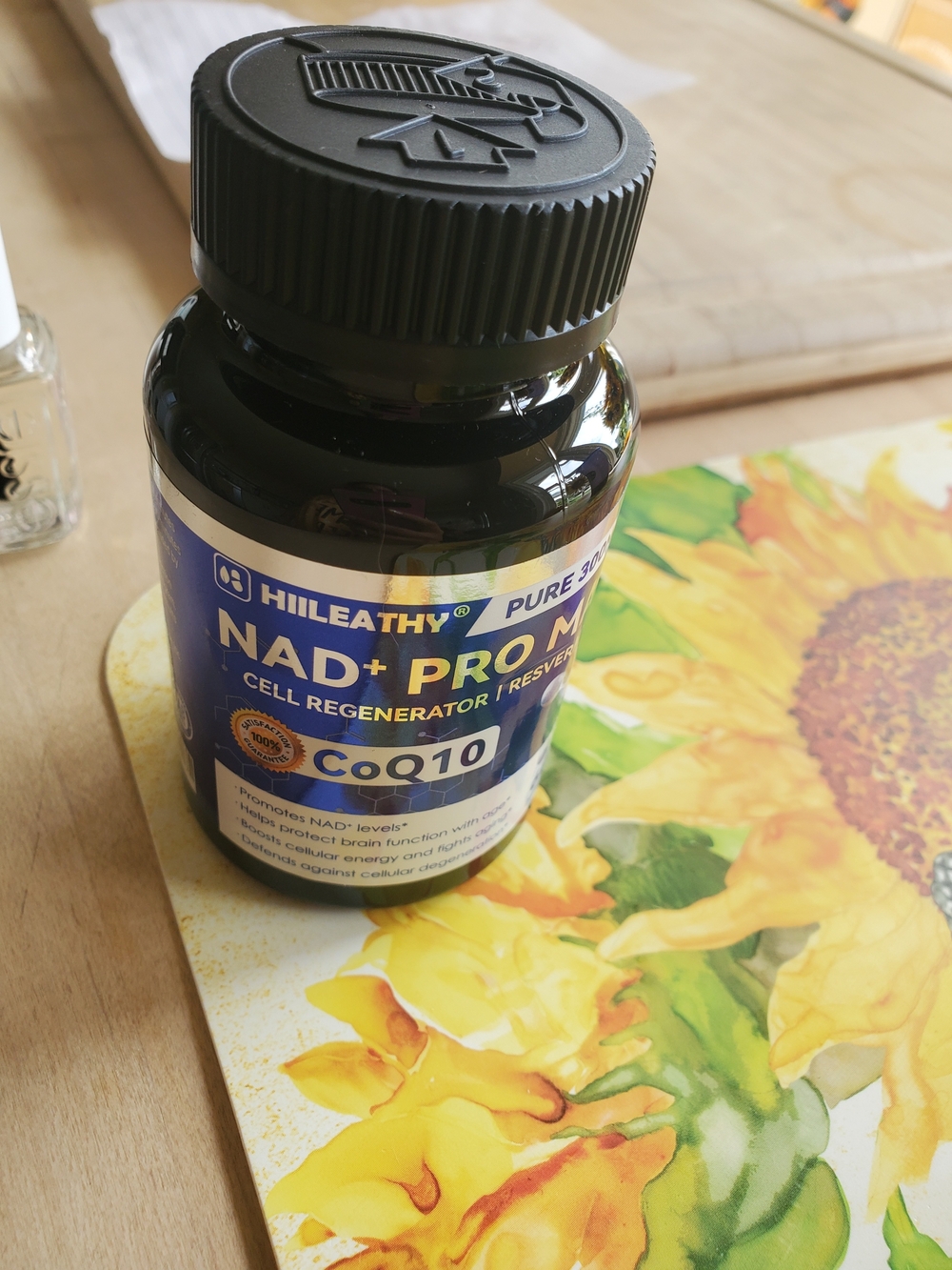 Hileathy NAD+ Pro M with CoQ10 - Black